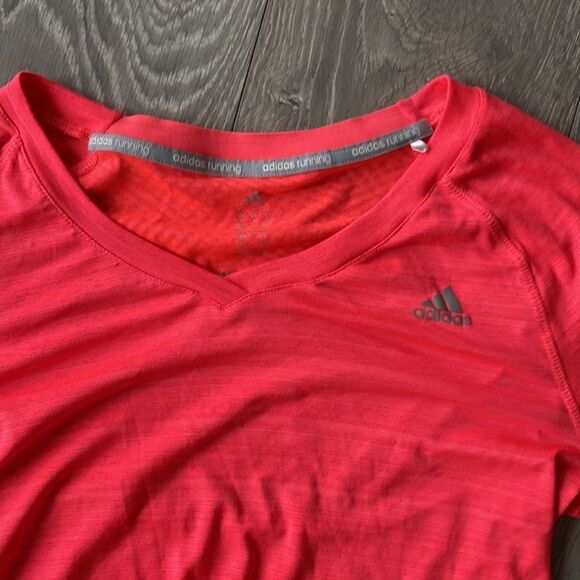 Adidas Neon Pink Long Sleeve Layer - Picture 2 of 5